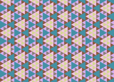 Altıgen desenli modern renkli arkaplan