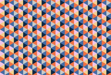 Geometrik elementlerle kusursuz soyut arkaplan