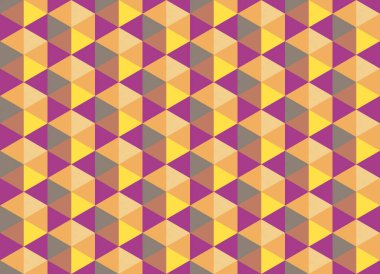 Tekrarlanan şekillerle soyut yaratıcı arkaplan