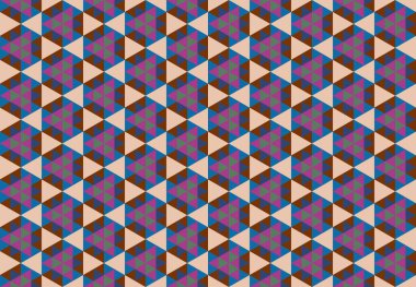 Altıgen desenli modern renkli arkaplan