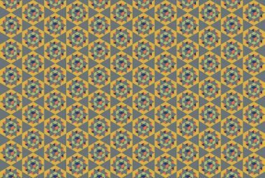 Geometrik elementlerle kusursuz soyut arkaplan