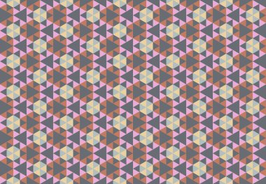 Tekrarlanan şekillerle soyut yaratıcı arkaplan