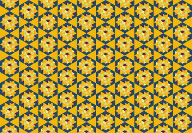 Geometrik elementlerle kusursuz soyut arkaplan