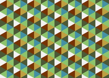 Tekrarlanan şekillerle soyut yaratıcı arkaplan