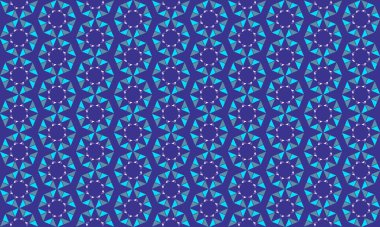 Altıgen desenli modern renkli arkaplan