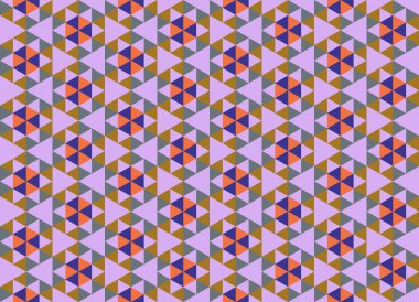 Altıgen desenli modern renkli arkaplan