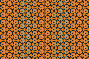 Altıgen desenli modern renkli arkaplan