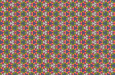 Altıgen desenli modern renkli arkaplan