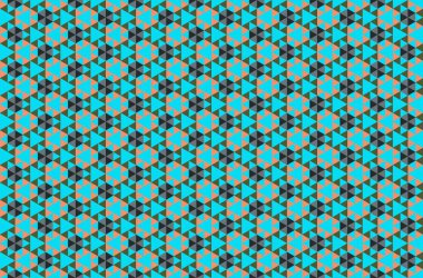 Tekrarlanan şekillerle soyut yaratıcı arkaplan