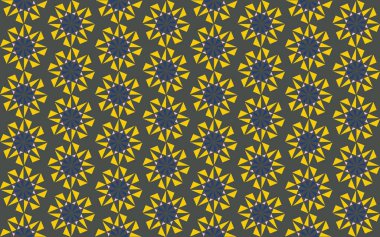 Tekrarlanan şekillerle soyut yaratıcı arkaplan