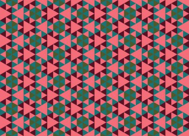 Tekrarlanan şekillerle soyut yaratıcı arkaplan