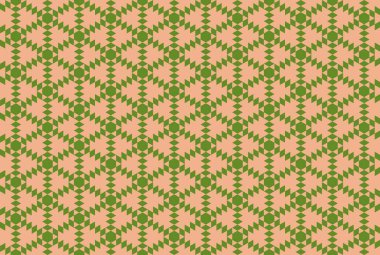 Tekrarlanan şekillerle soyut yaratıcı arkaplan