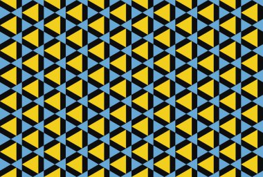 Altıgen desenli modern renkli arkaplan