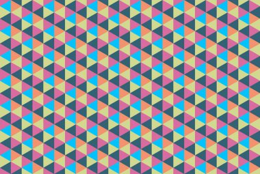 Altıgen desenli modern renkli arkaplan