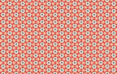 Altıgen desenli modern renkli arkaplan