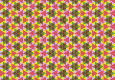 Altıgen desenli modern renkli arkaplan