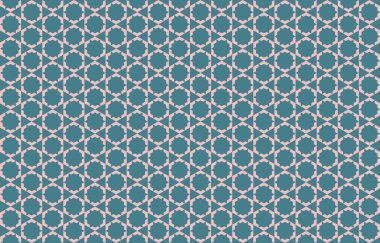 Tekrarlanan şekillerle soyut yaratıcı arkaplan