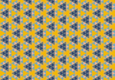 Tekrarlanan şekillerle soyut yaratıcı arkaplan