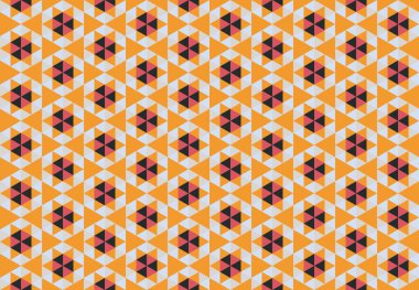 Tekrarlanan şekillerle soyut yaratıcı arkaplan