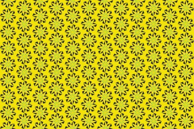 Tekrarlanan şekillerle soyut yaratıcı arkaplan