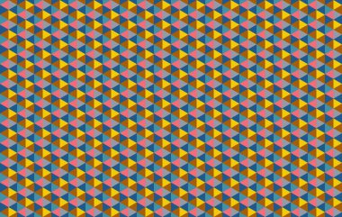 Altıgen desenli modern renkli arkaplan