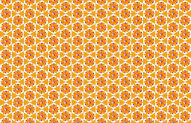 Altıgen desenli modern renkli arkaplan