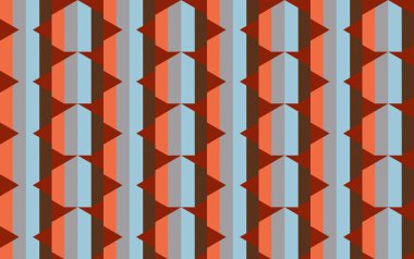 Altıgen desenli modern renkli arkaplan