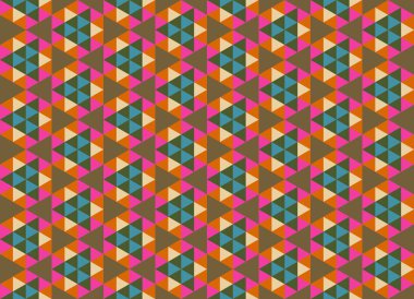 Tekrarlanan şekillerle soyut yaratıcı arkaplan