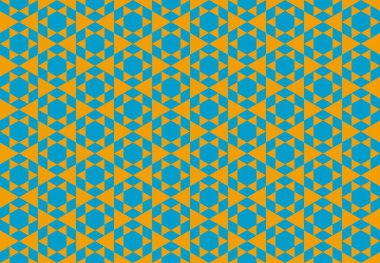 Tekrarlanan şekillerle soyut yaratıcı arkaplan