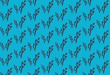 Tekrarlanan şekillerle soyut yaratıcı arkaplan