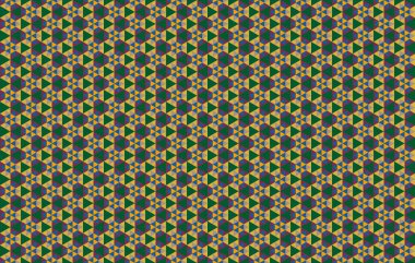 Altıgen desenli modern renkli arkaplan