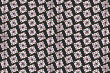 Altıgen desenli modern renkli arkaplan