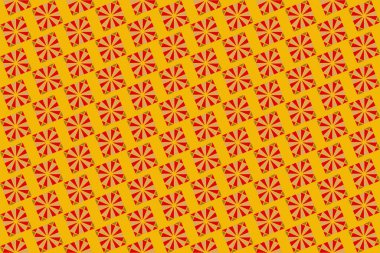 Altıgen desenli modern renkli arkaplan