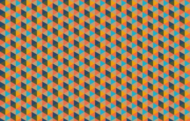 Geometrik elementlerle kusursuz soyut arkaplan