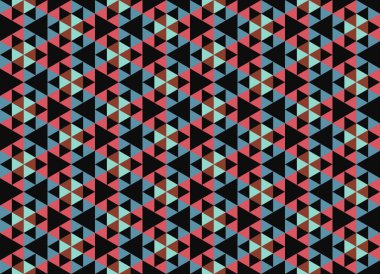 Altıgen desenli modern renkli arkaplan