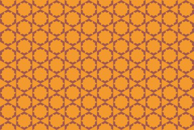 Tekrarlanan şekillerle soyut yaratıcı arkaplan