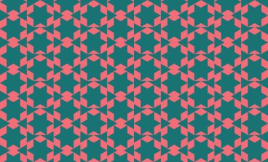 Tekrarlanan şekillerle soyut yaratıcı arkaplan