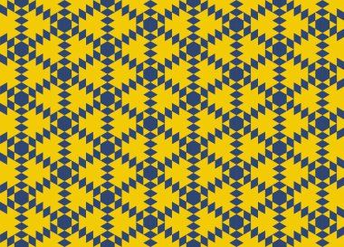 Altıgen desenli modern renkli arkaplan