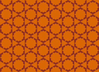 Tekrarlanan şekillerle soyut yaratıcı arkaplan