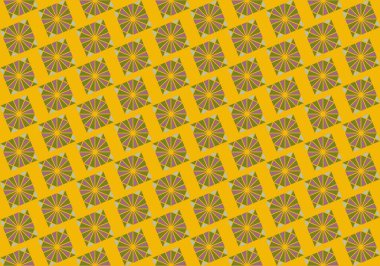 Tekrarlanan şekillerle soyut yaratıcı arkaplan