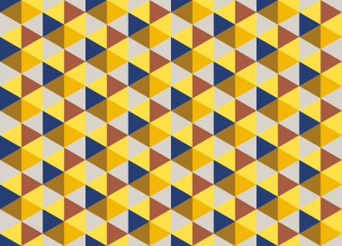 Altıgen desenli modern renkli arkaplan