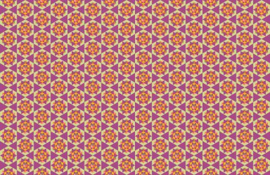 Tekrarlanan şekillerle soyut yaratıcı arkaplan