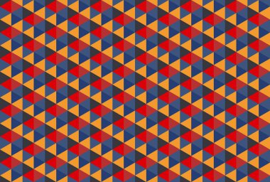 Tekrarlanan şekillerle soyut yaratıcı arkaplan