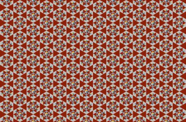 Altıgen desenli modern renkli arkaplan