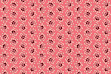 Tekrarlanan şekillerle soyut yaratıcı arkaplan