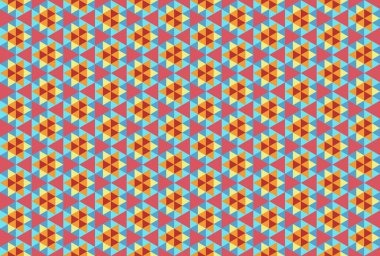 Geometrik elementlerle kusursuz soyut arkaplan