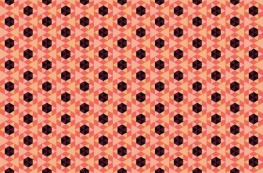 Altıgen desenli modern renkli arkaplan