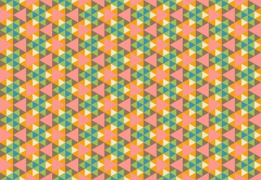 Geometrik elementlerle kusursuz soyut arkaplan