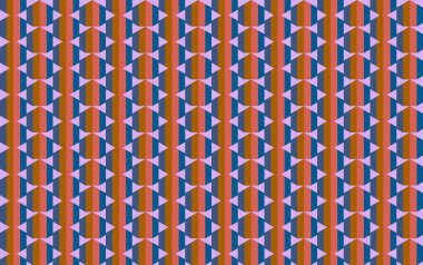 Altıgen desenli modern renkli arkaplan