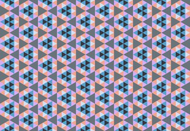 Tekrarlanan şekillerle soyut yaratıcı arkaplan